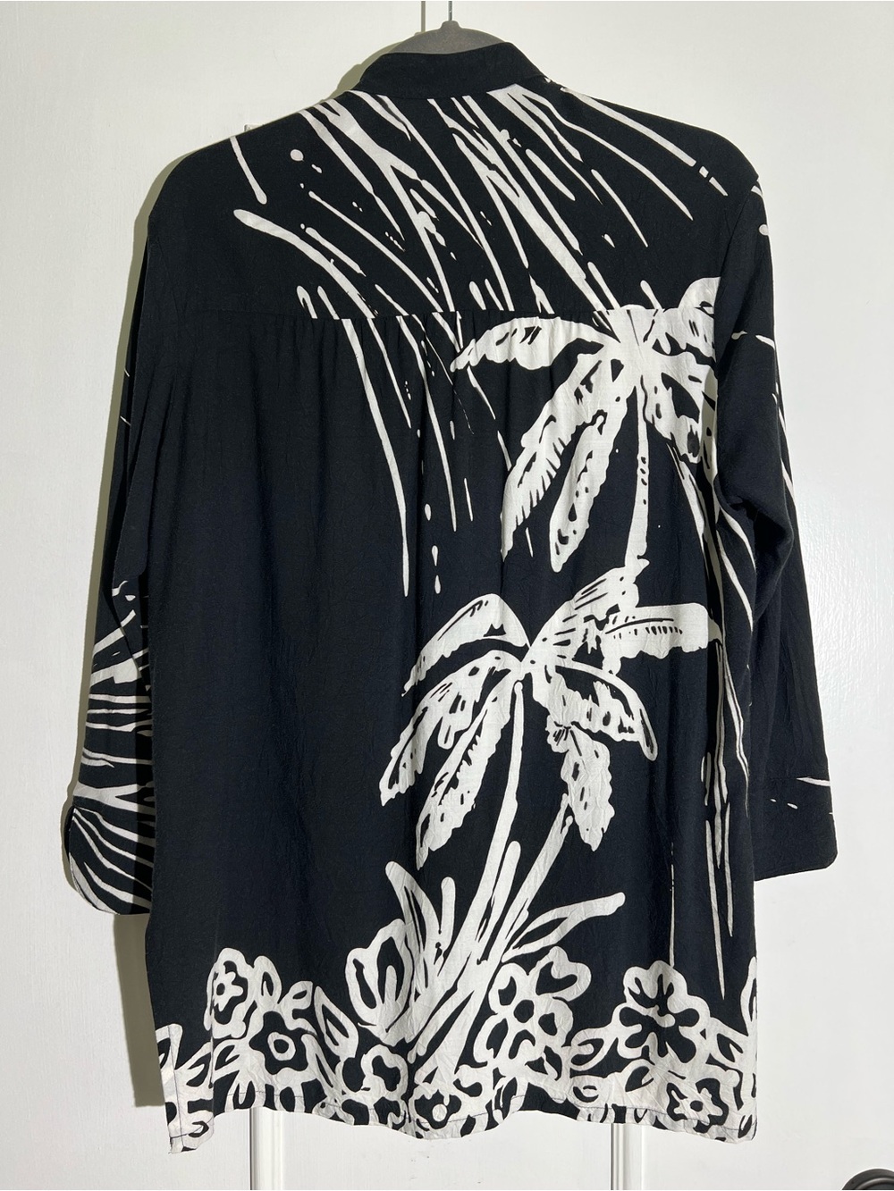 Authentic Jams World Bay Breeze Palm-Print Shirt - Picture 5 of 7